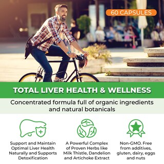 Foto 3 | Suplemento ForestLeaf Liver Pro Cleanse 60 Capsulas - Venta Internacional