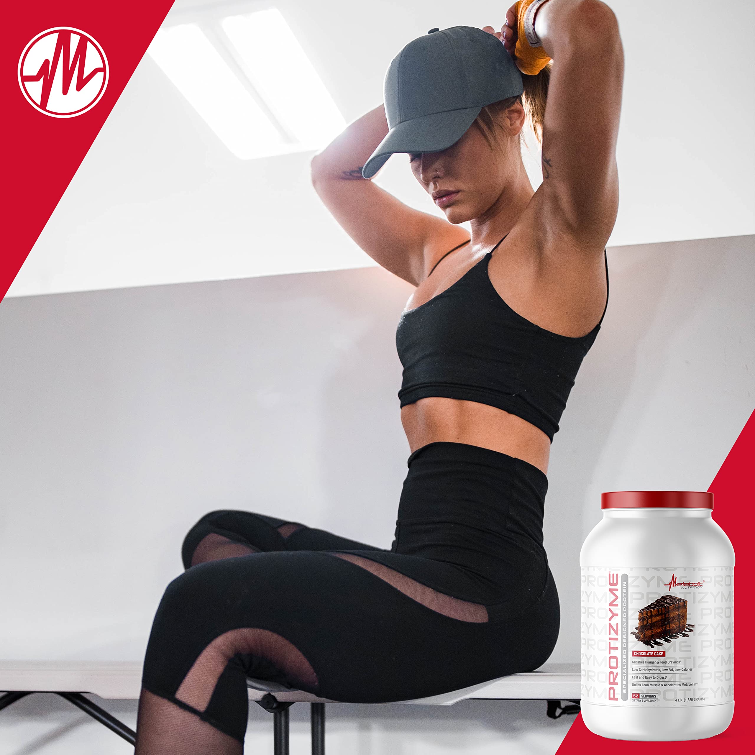 Foto 5 | Proteína de Suero en Polvo Metabolic Nutrition Protizyme 2 Kg - Venta Internacional