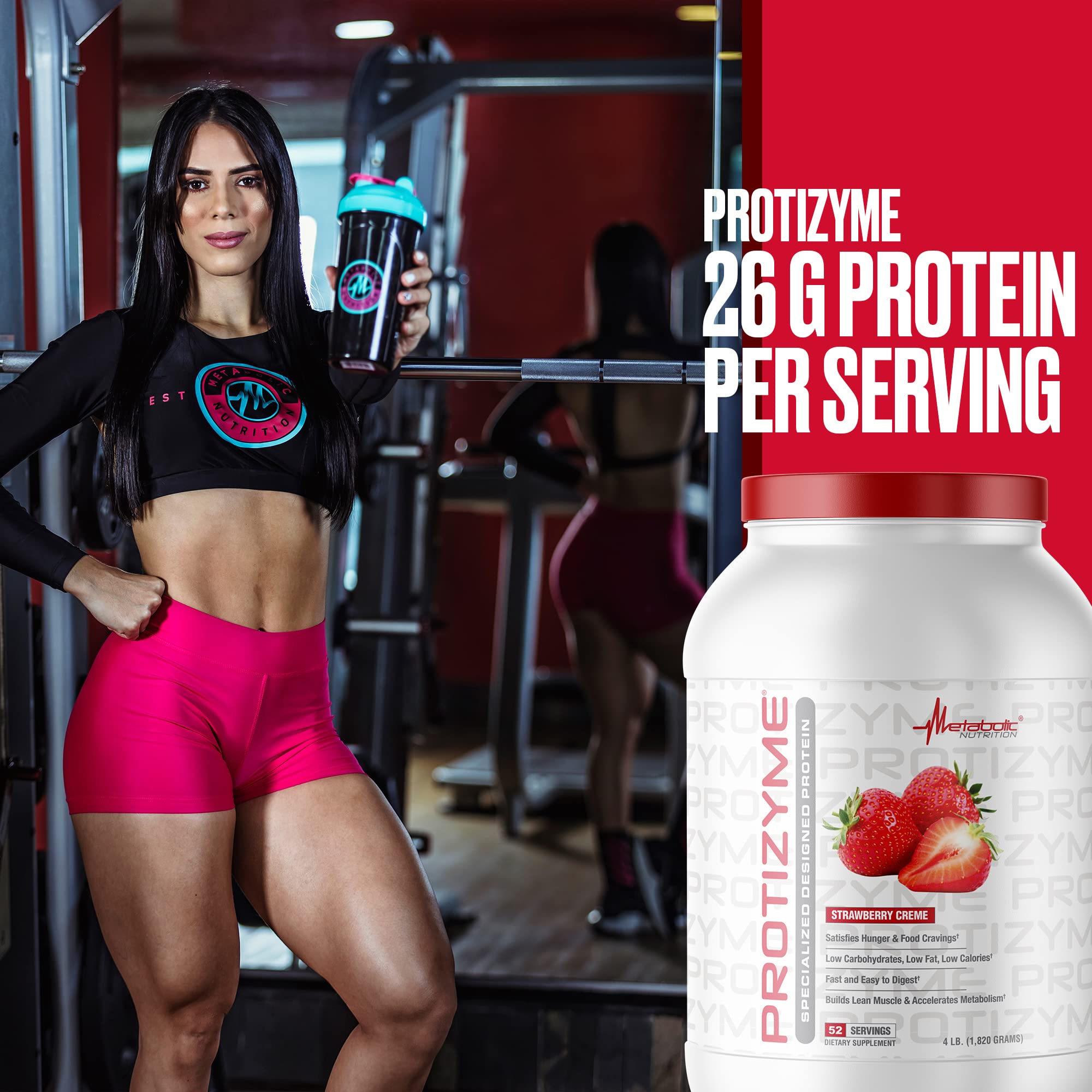 Foto 7 | Proteína de Suero en Polvo Metabolic Nutrition Protizyme 2 Kg - Venta Internacional
