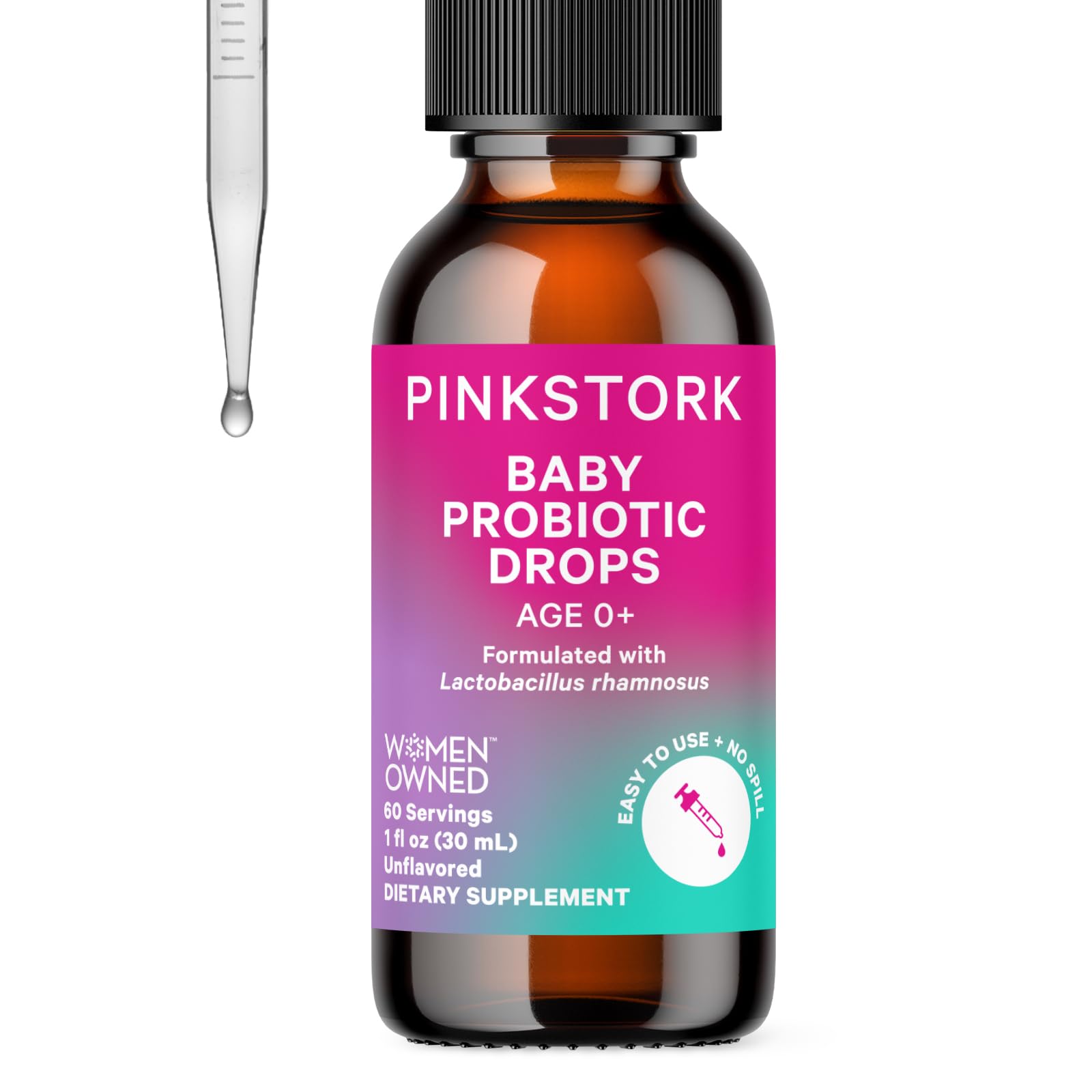 Foto 2 pulgar | Gotas Probióticas Pink Stork Para Bebés Recién Nacidos, Bebés Pequeños, 30 Ml - Venta Internacional.
