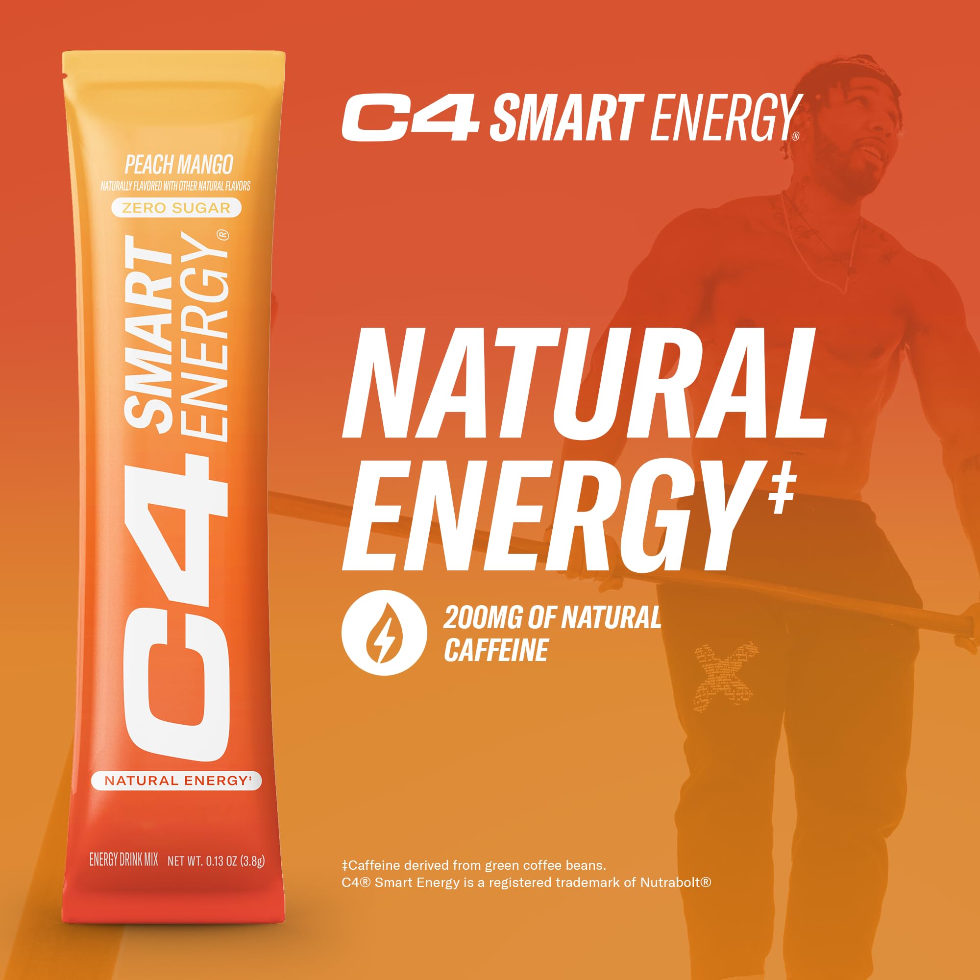 Foto 5 pulgar | Paquetes De Tabletas Energy Powder Cellucor C4 Smart Peach Mango, 14 Unidades - Venta Internacional.