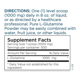 Foto 5 | Suplemento De L-glutamina 500 G - Venta Internacional