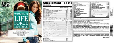Foto 5 | Supplement Source Naturals Women's Life Force 180 Comprimidos - Venta Internacional.