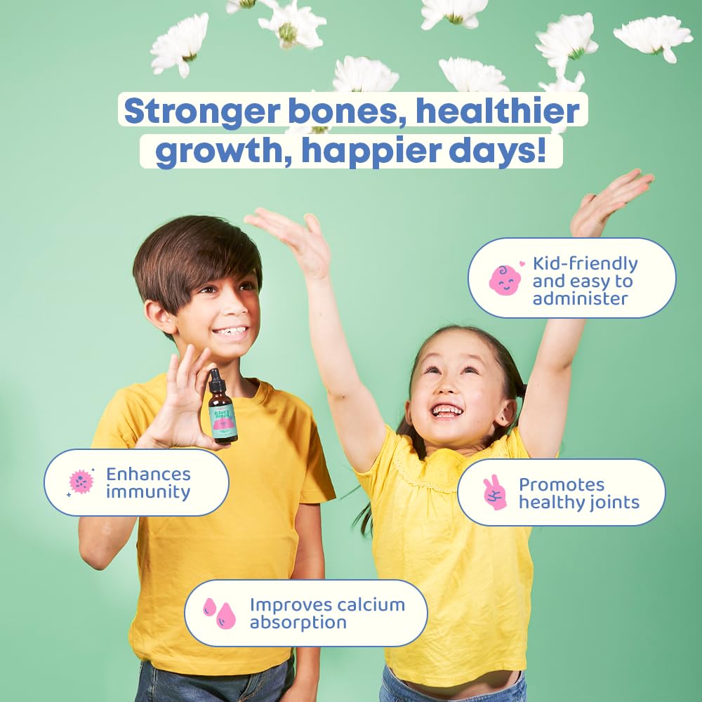 Foto 2 | Suplemento Joyspring De Vitamina D3 En Forma De Gotas Para Niños Con Vitamina K2  60 Ml - Venta Internacional.