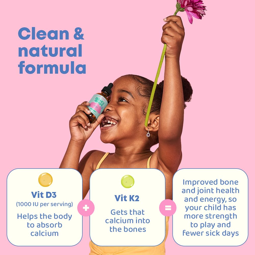 Foto 6 pulgar | Suplemento Joyspring De Vitamina D3 En Forma De Gotas Para Niños Con Vitamina K2  60 Ml - Venta Internacional.
