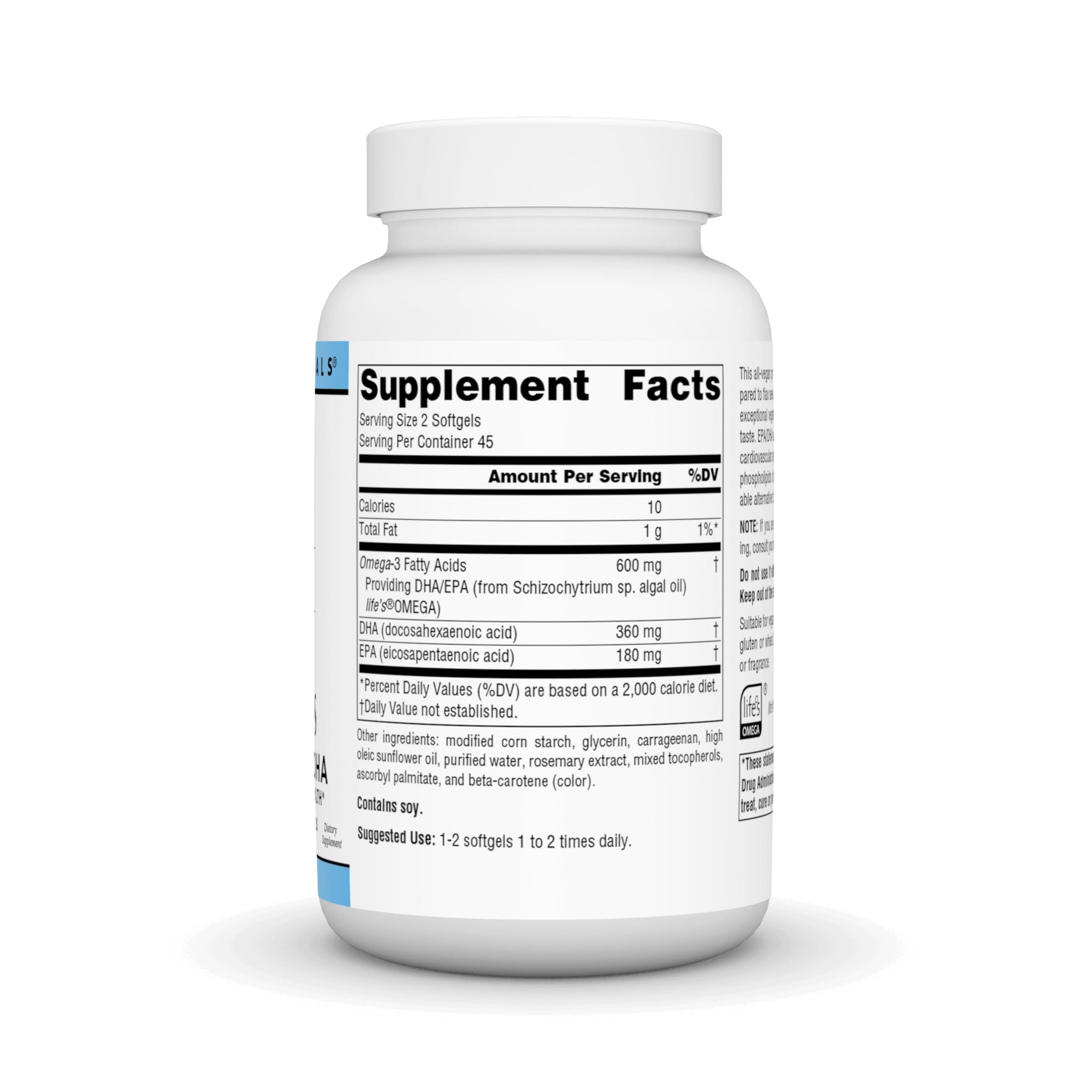 Foto 3 pulgar | Supplement Source Naturals Vegan Omega 3 Epa-dha 300 Mg - Venta Internacional.