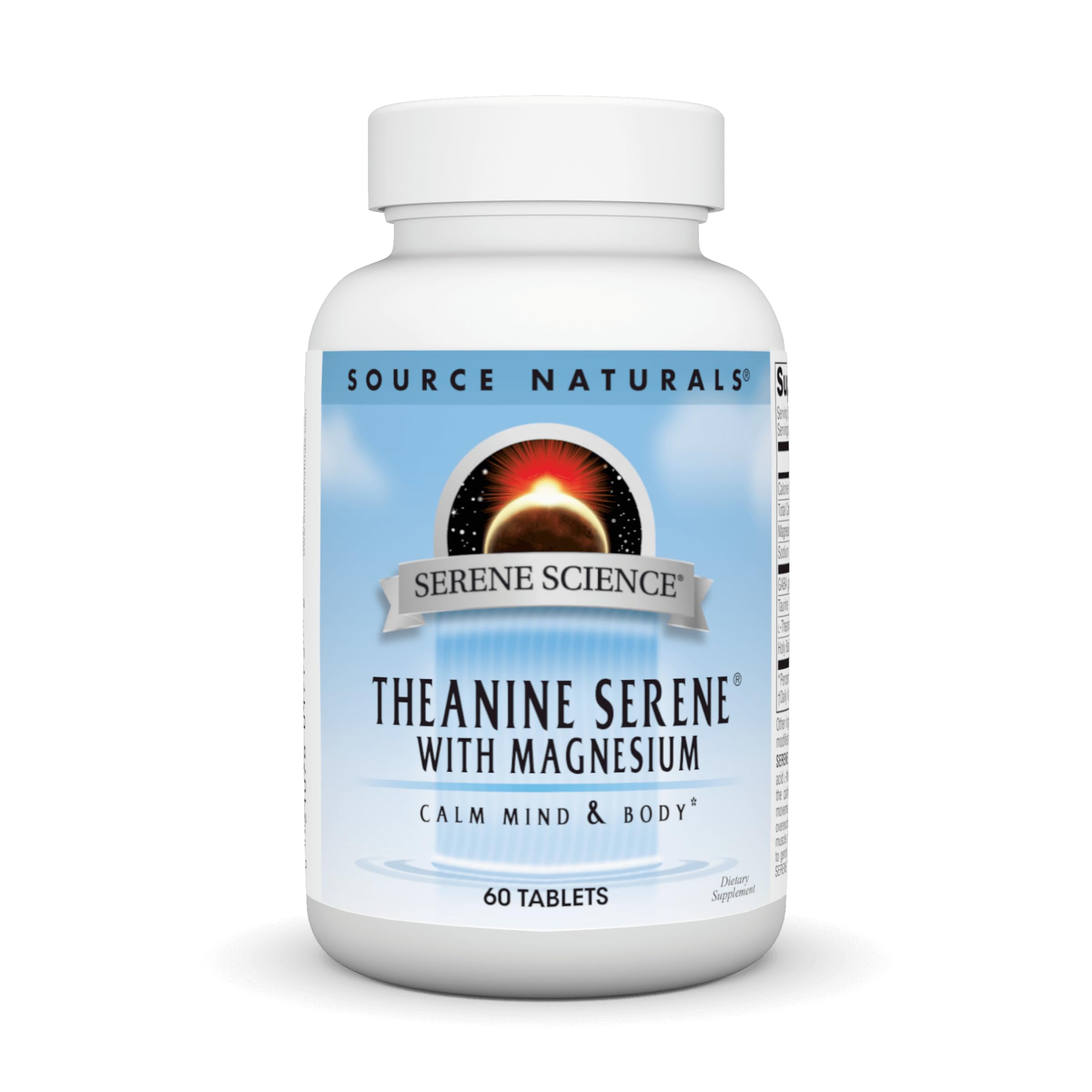 Foto 2 pulgar | Supplement Source Naturals Serene Science L-teanina Con Magnesio Y Gaba 60 Comprimidos - Venta Internacional.