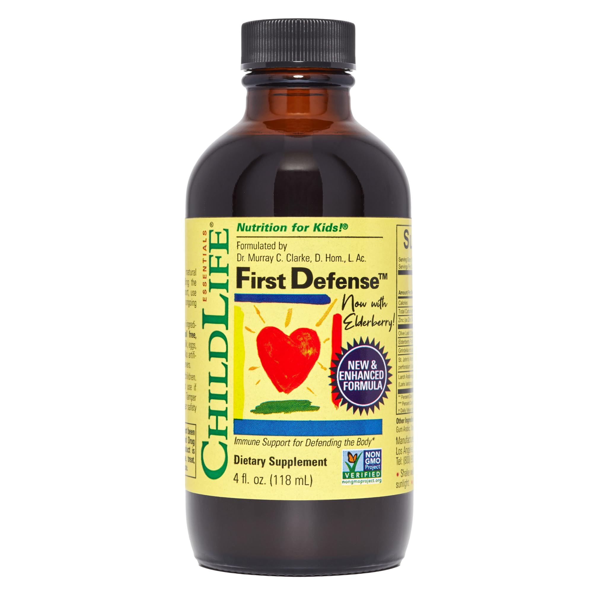 Foto 2 pulgar | Sirope De Vitaminas Childlife Essentials First Defense Kids 118 Ml - Venta Internacional.