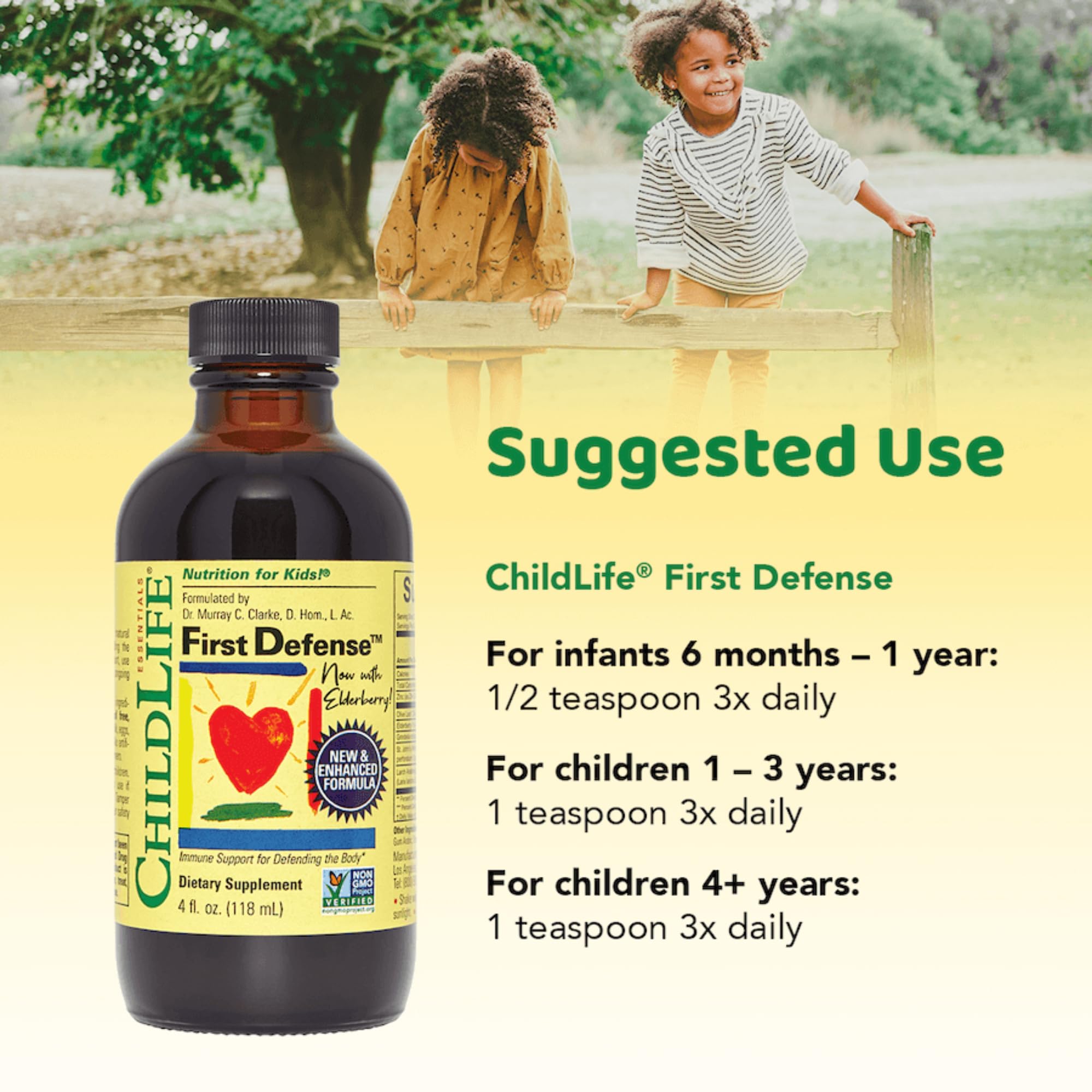 Foto 5 pulgar | Sirope De Vitaminas Childlife Essentials First Defense Kids 118 Ml - Venta Internacional.