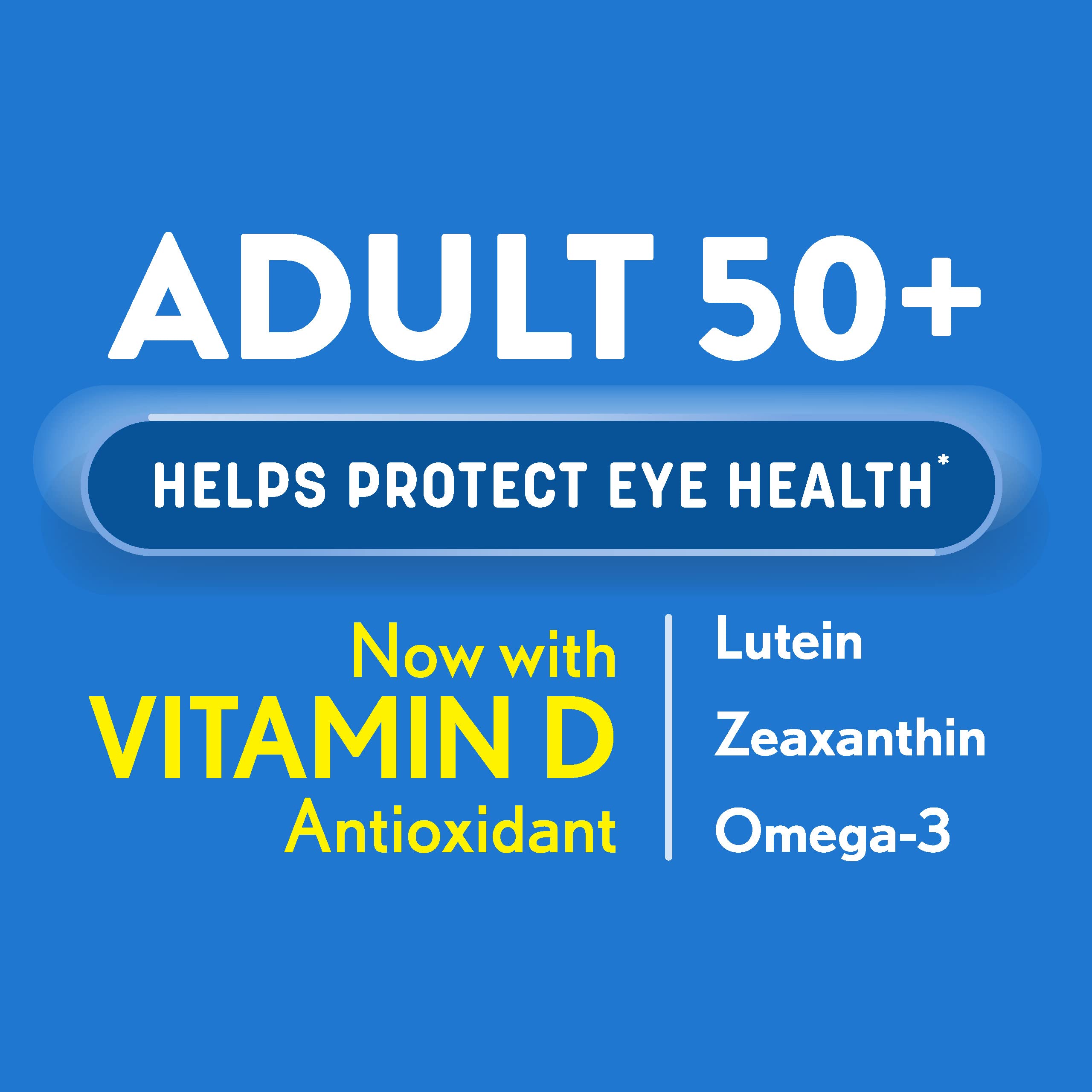 Foto 3 pulgar | Suplemento Ocuvite Eye Vitamin & Mineral Adult 50+ 50 Cápsulas Blandas - Venta Internacional.