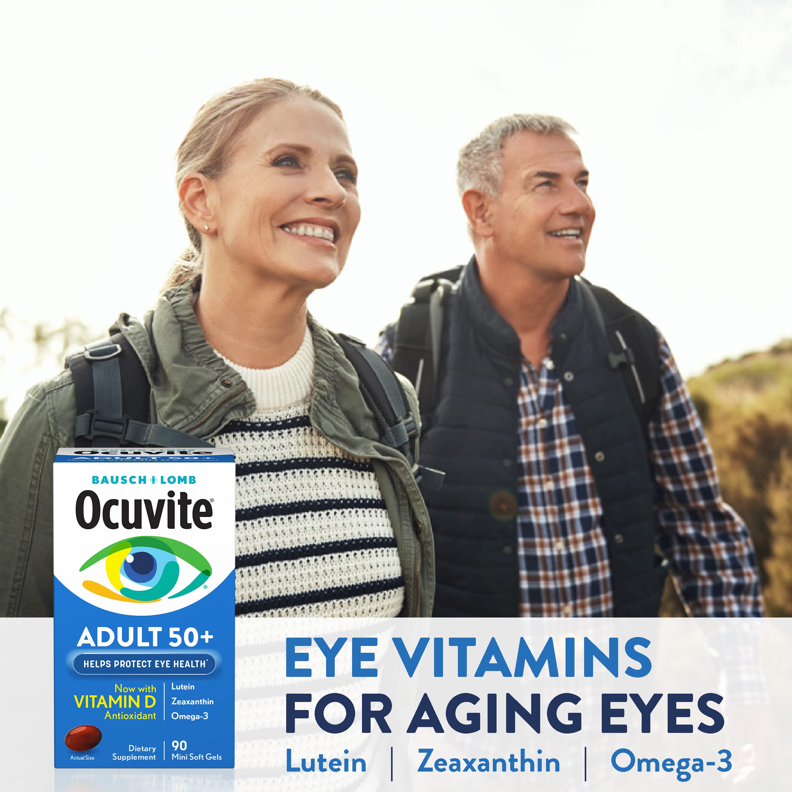Foto 6 pulgar | Suplemento Ocuvite Eye Vitamin & Mineral Adult 50+ 50 Cápsulas Blandas - Venta Internacional.