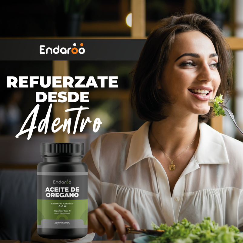 Foto 5 pulgar | Aceite De Orégano 60 Cápsulas