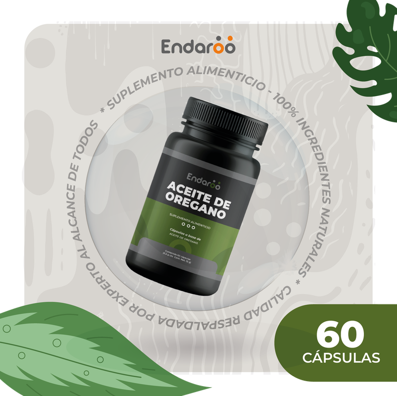 Foto 5 | Aceite De Orégano 60 Cápsulas