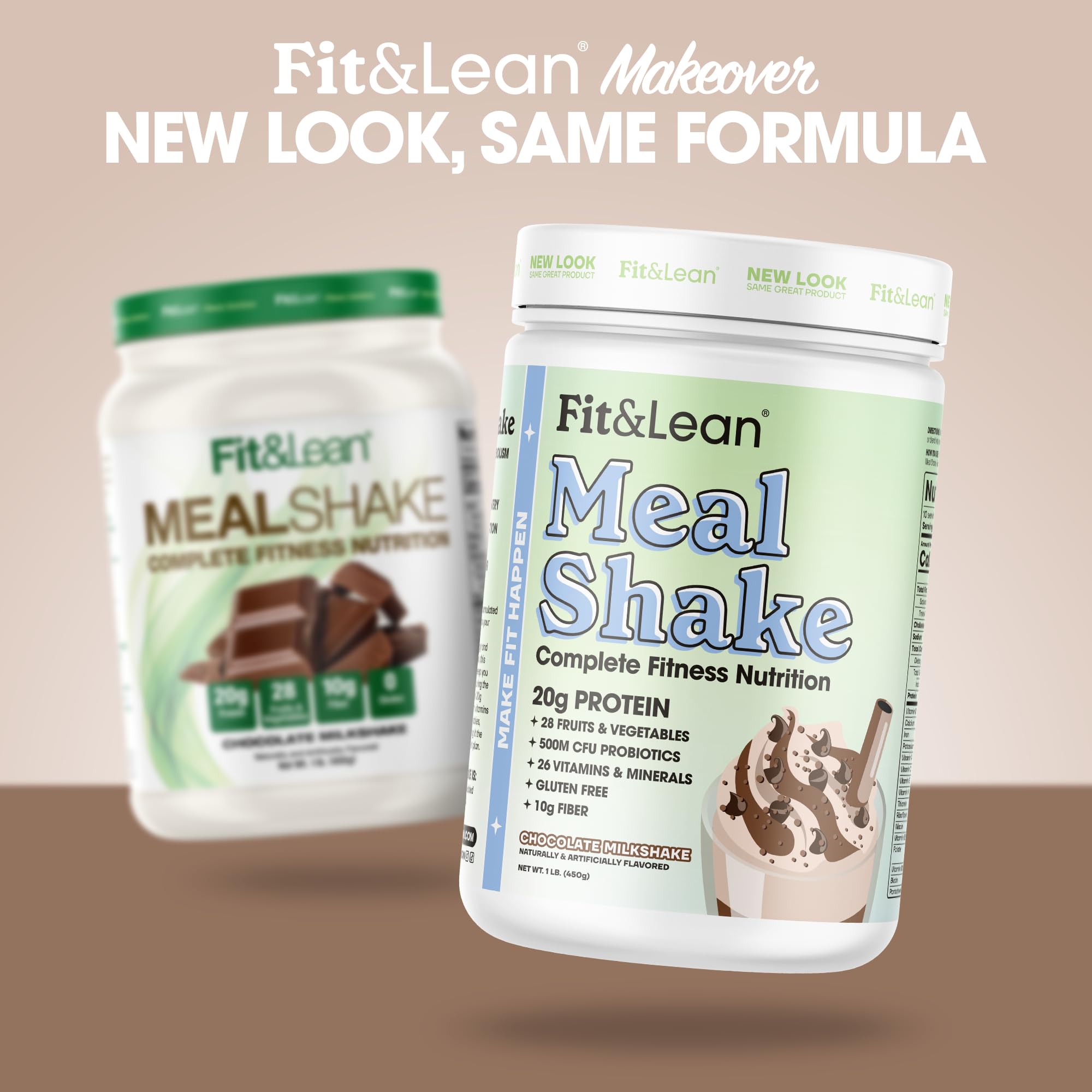 Foto 2 | Sustituto Meal Shake Fit & Lean Fat Burning, Chocolate - Venta Internacional