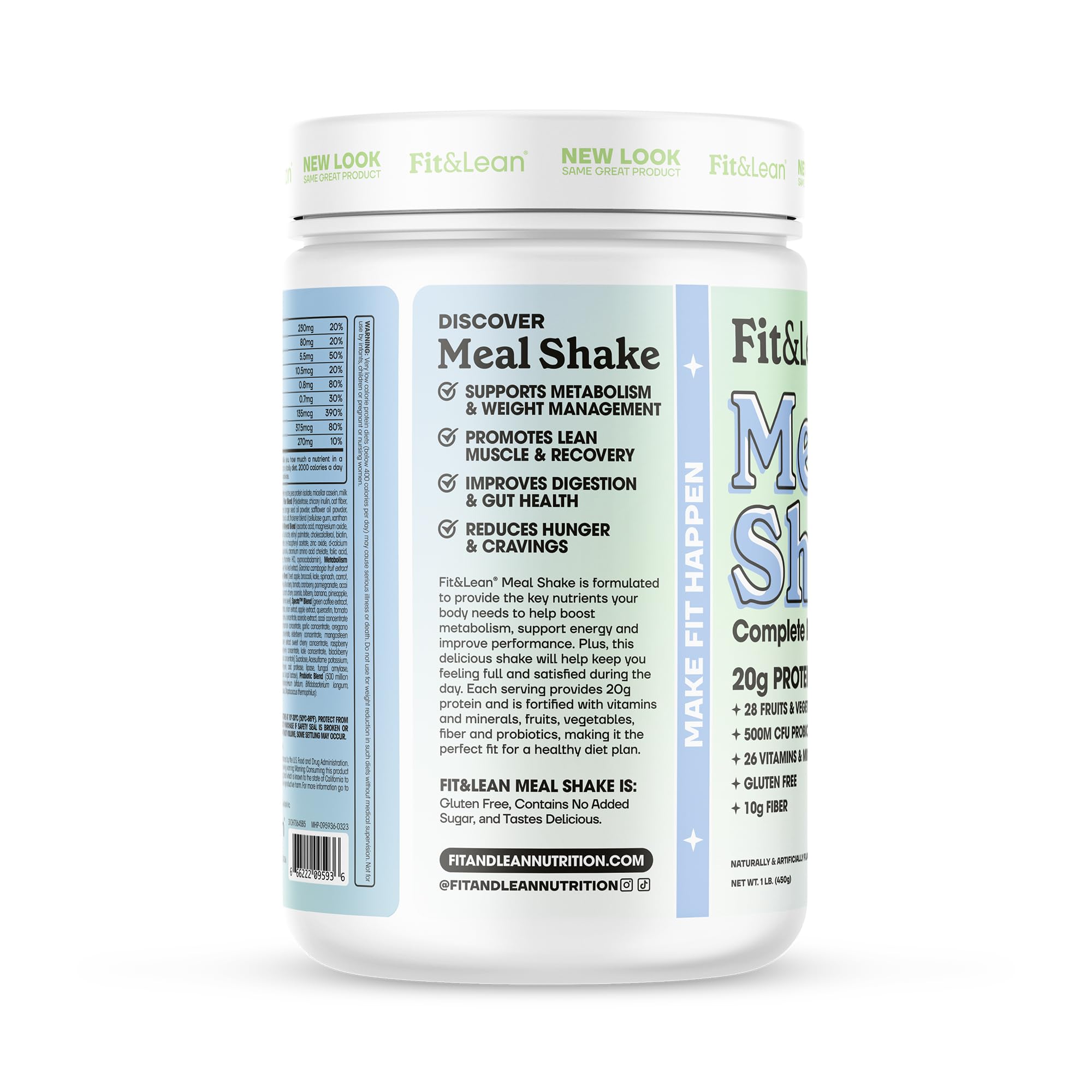 Foto 4 pulgar | Sustituto Meal Shake Fit & Lean Fat Burning, Chocolate - Venta Internacional
