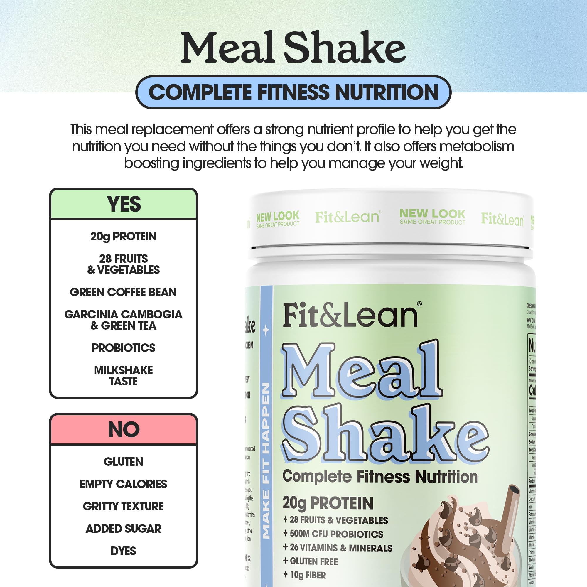 Foto 7 pulgar | Sustituto Meal Shake Fit & Lean Fat Burning, Chocolate - Venta Internacional