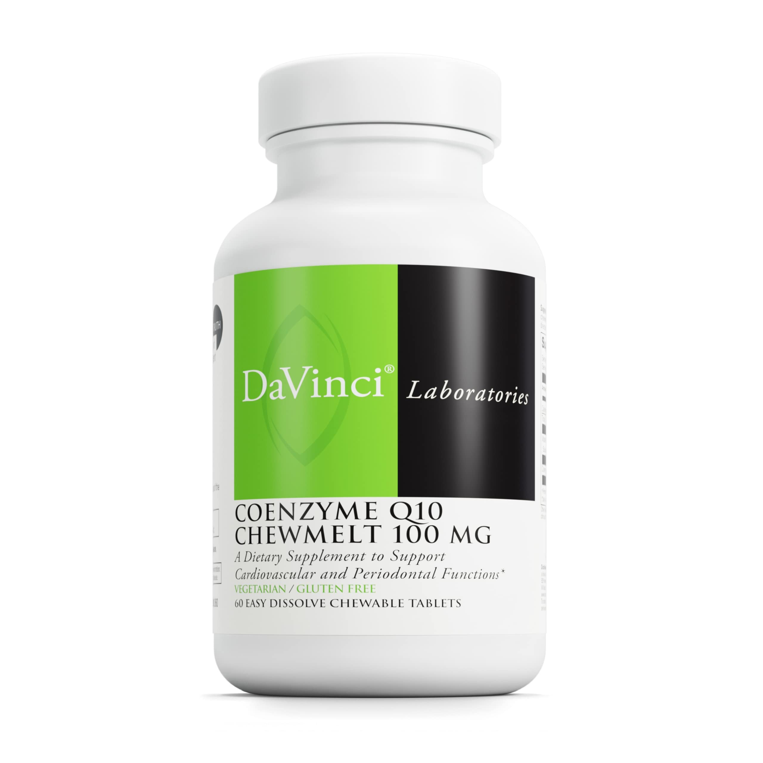 Foto 1 | Suplemento Masticable de Coenzima Q10 De Davinci Labs 100 Mg 60 Comprimidos - Venta Internacional