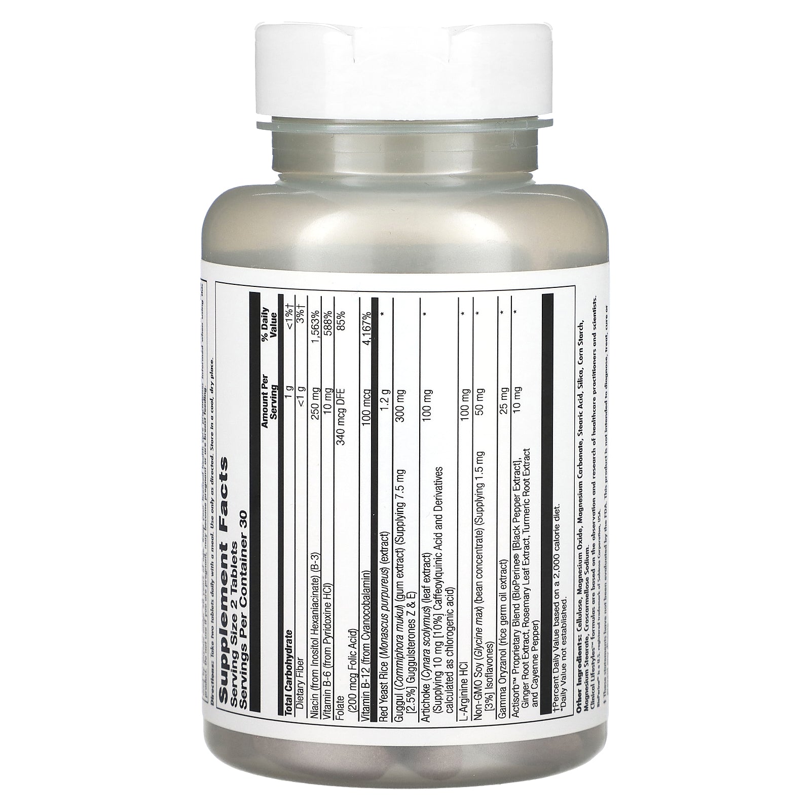 Foto 3 pulgar | Suplemento Kal Beyond Red Yeast Rice 60 Comprimidos - Venta Internacional.