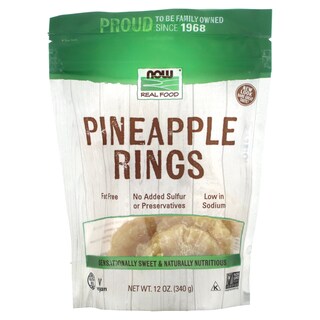 Foto 1 | Anillos De Piña Now Foods 340 G - Venta Internacional.