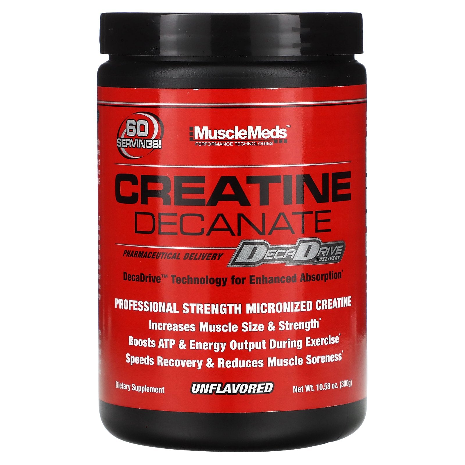 Foto 2 pulgar | Suplemento Musclemeds Decanato De Creatina Sin Sabor 300 G - Venta Internacional.