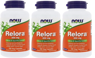 Foto 1 | Supplement Now Foods Relora 300 Mg Cápsulas Vegetarianas 120 Unidades X3 - Venta Internacional.