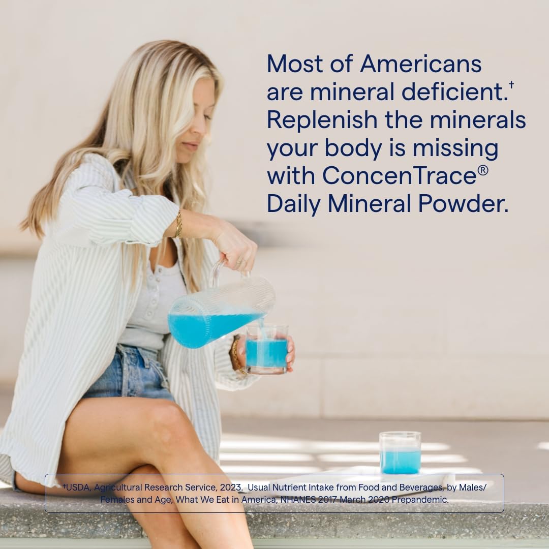 Foto 2 | Mineral En Polvo  Oligoelementos Concentrace Blue Raspberry 60s - Venta Internacional.