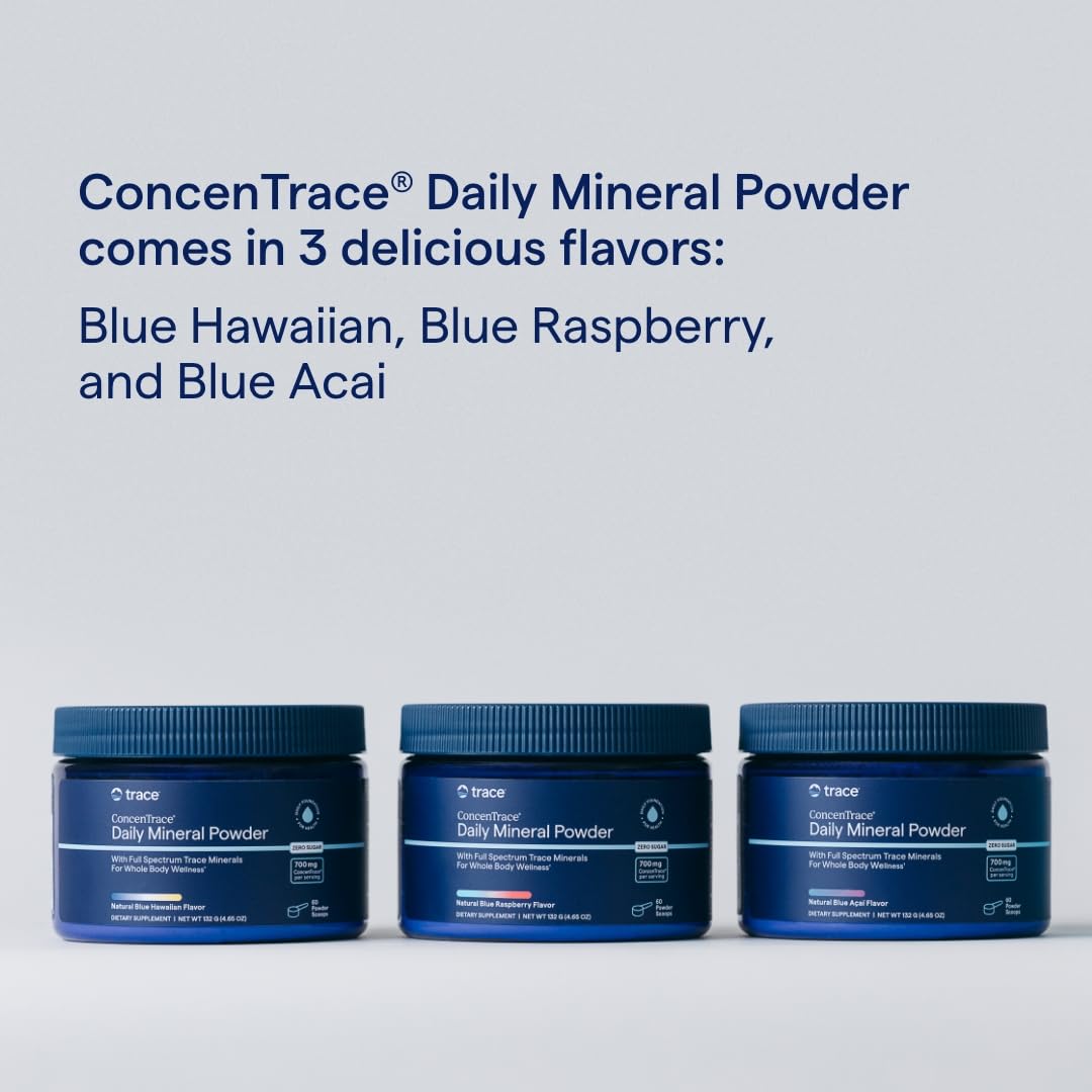 Foto 7 pulgar | Mineral En Polvo  Oligoelementos Concentrace Blue Raspberry 60s - Venta Internacional.