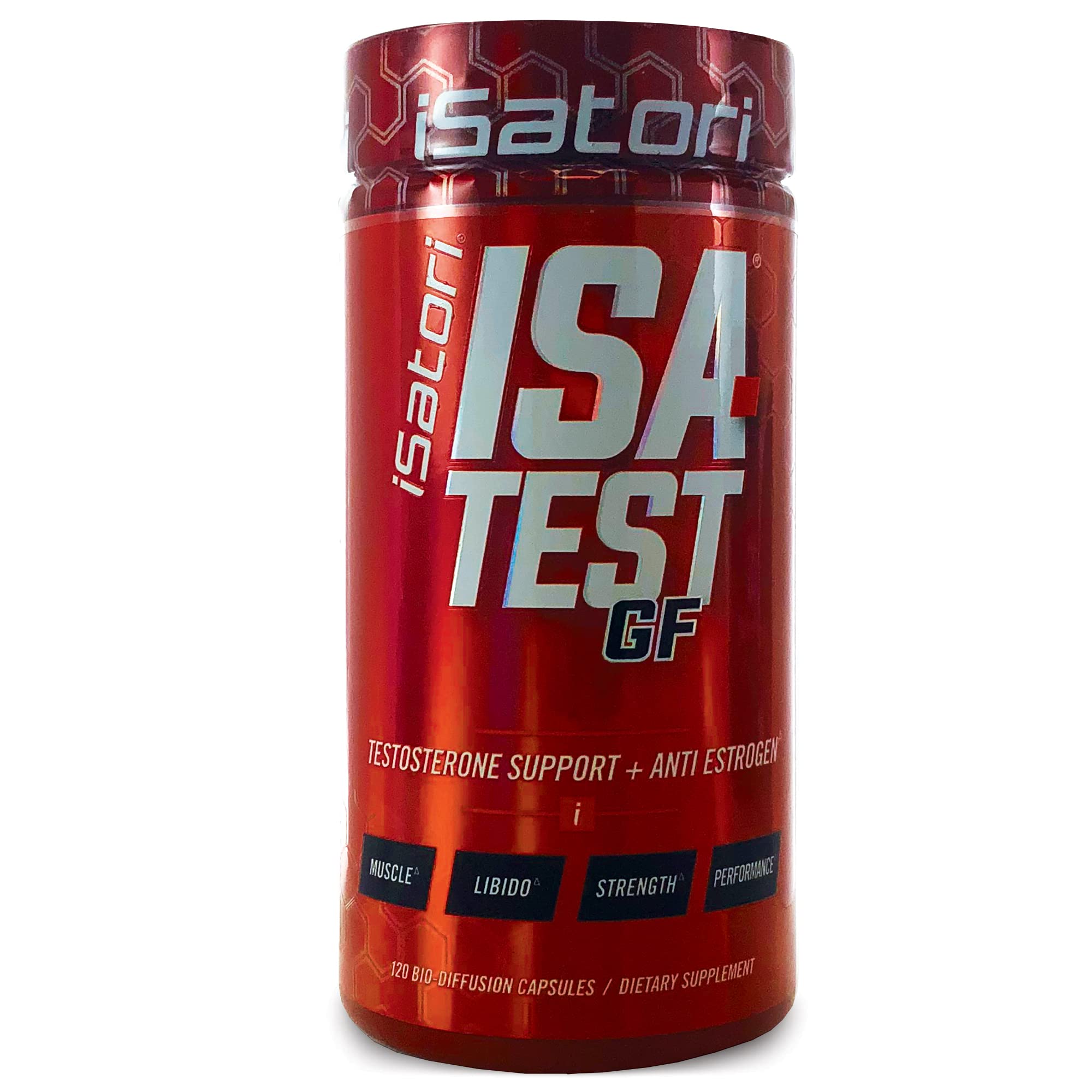 Foto 1 | Suplemento Isatori Isa-test Gf High Performance 120 Cápsulas - Venta Internacional.
