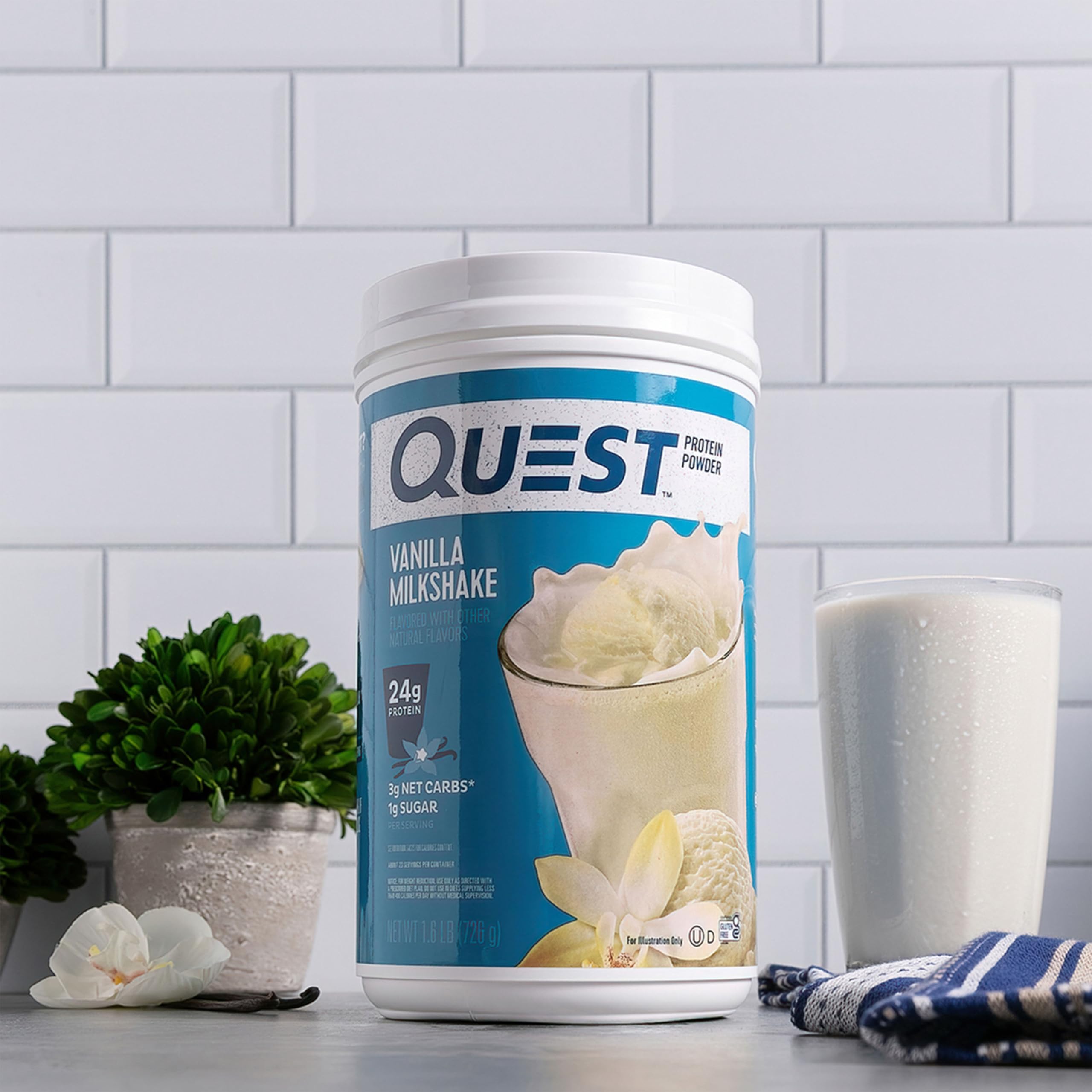 Foto 5 pulgar | Batido De Vainilla Protein Powder Quest Nutrition  1.6 Libras - Venta Internacional.