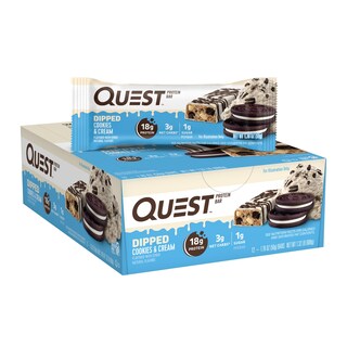 Foto 1 | Protein Bars Quest Nutrition Galletas Y Crema De Chocolate Bañadas - Venta Internacional.