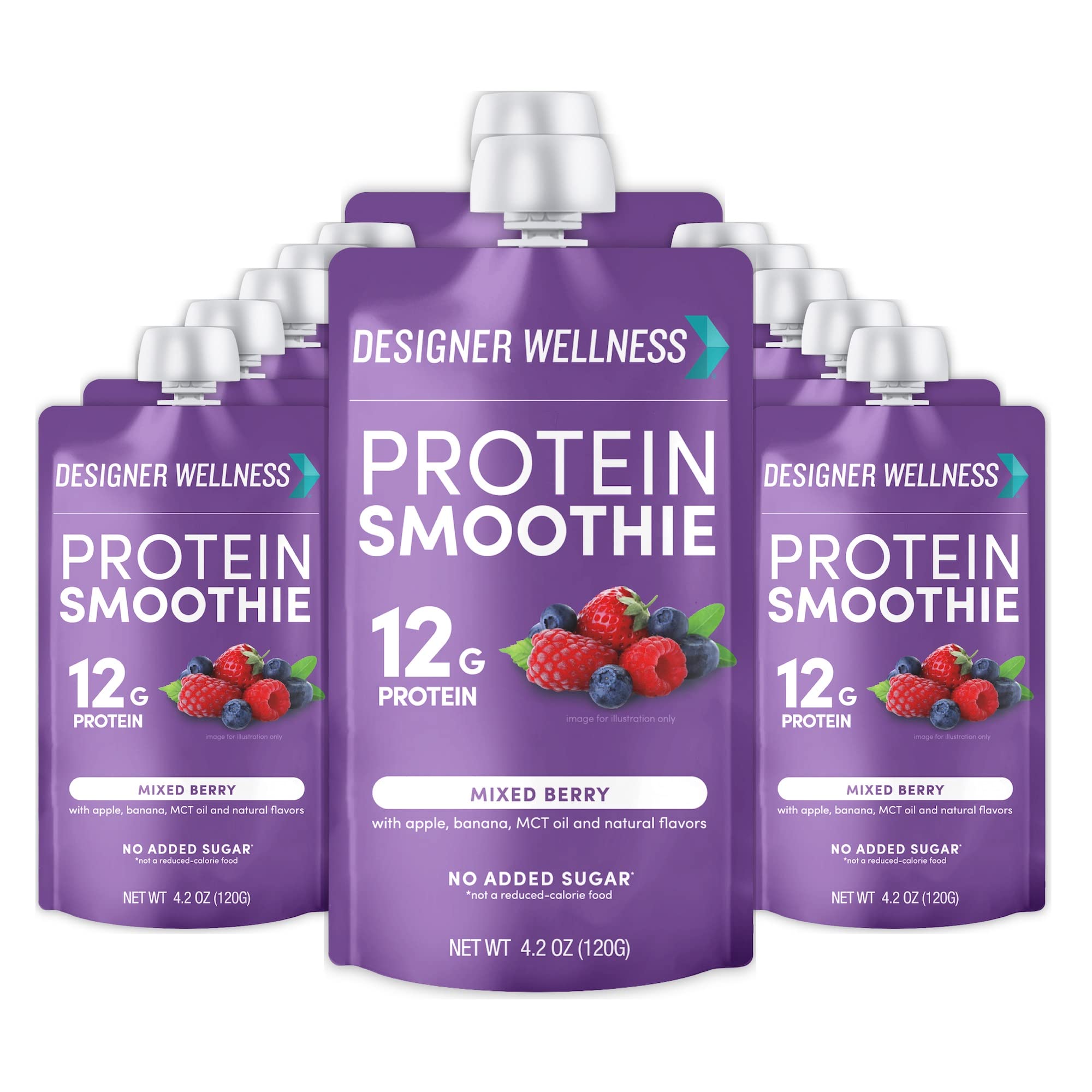 Foto 2 pulgar | Protein Smoothie Designer Wellness Mixed Berry 12 G De Proteína - Venta Internacional.