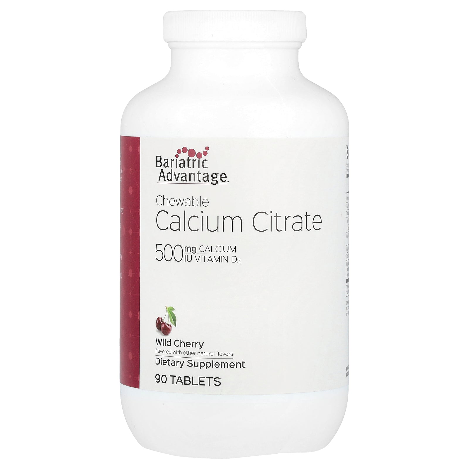 Foto 1 | Suplemento Bariatric Advantage De Citrato De Calcio Masticable 90 Comprimidos - Venta Internacional.
