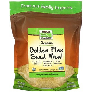 Foto 1 | Harina De Semillas De Lino Now Foods Real Food Organic 624g - Venta Internacional.