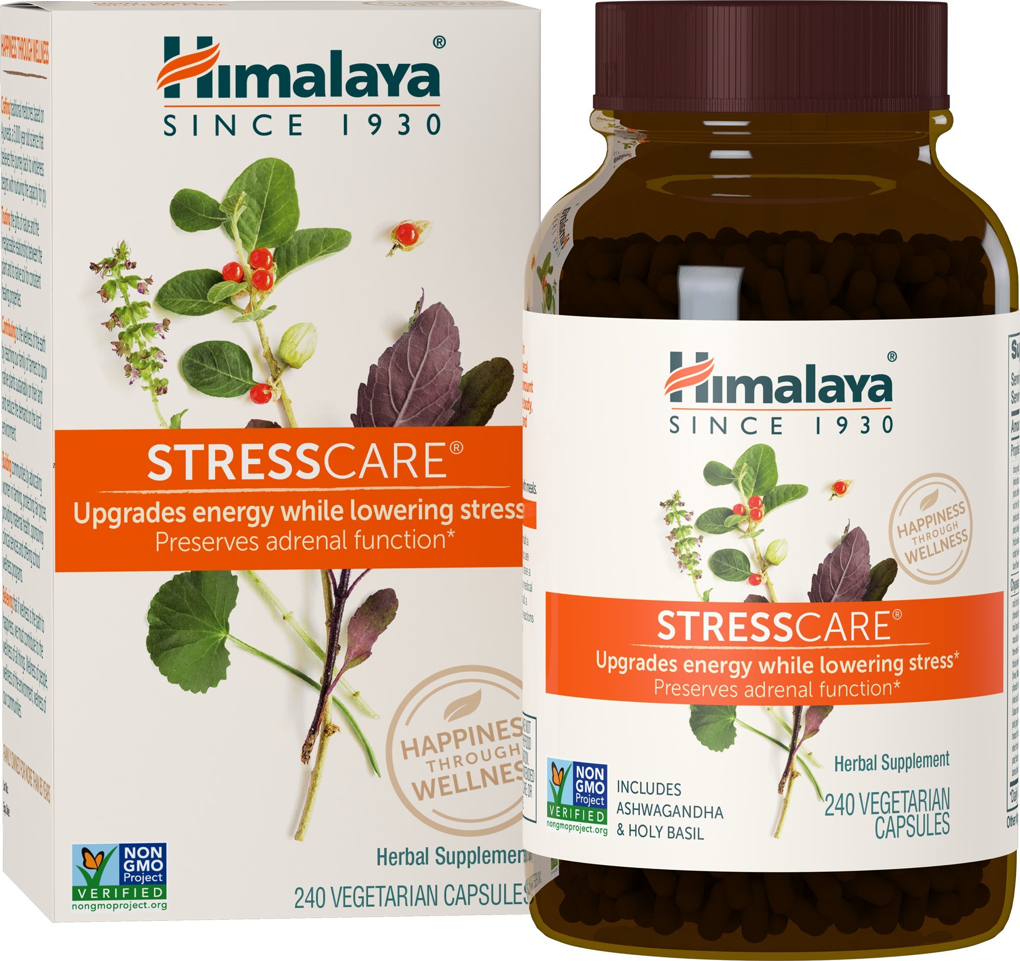 Foto 2 pulgar | Suplemento Himalaya Stresscare 240 Cápsulas - Venta Internacional.