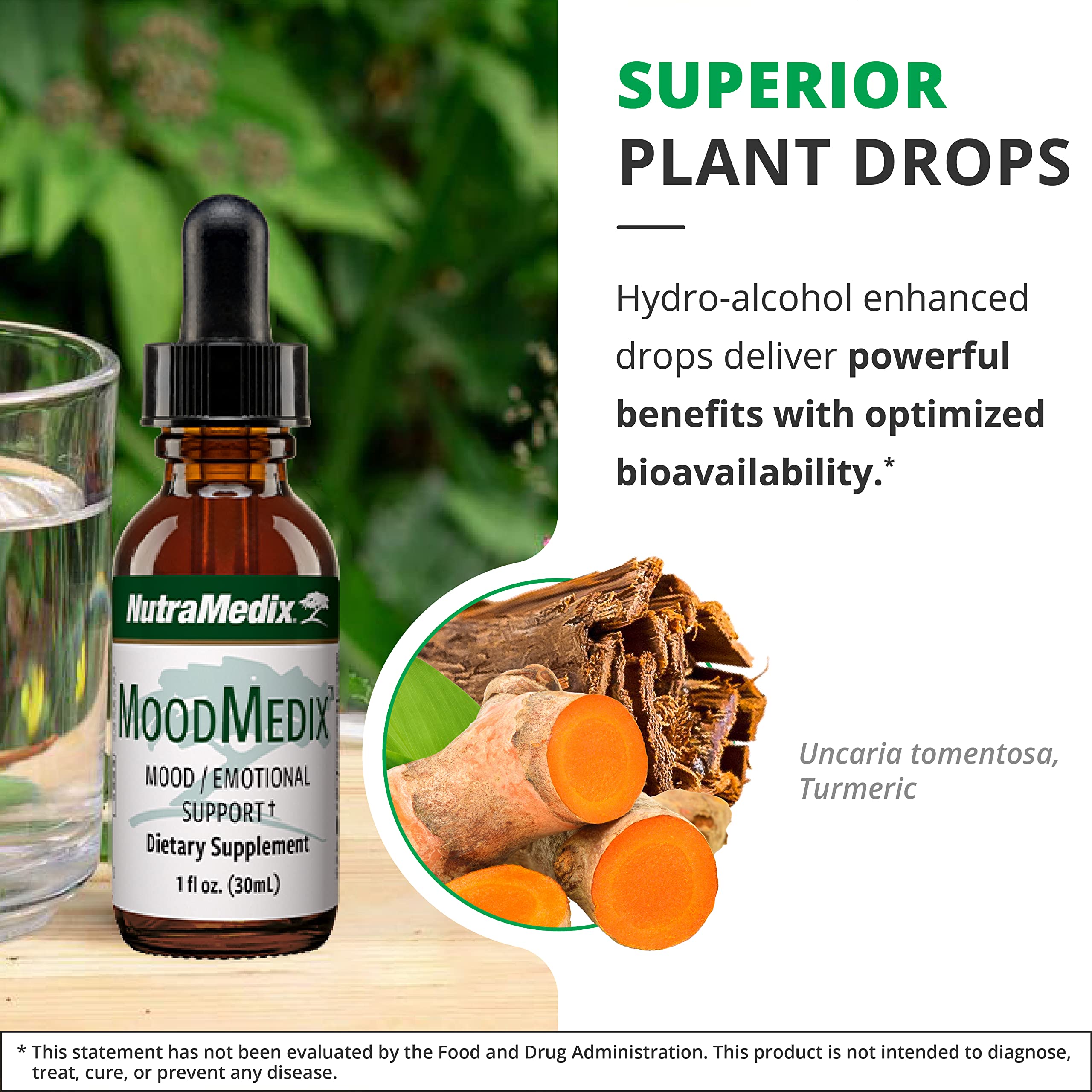 Foto 6 pulgar | Suplemento Nutramedix Moodmedix Mood Support Con Uña De Gato Y Cúrcuma  30 Ml - Venta Internacional.