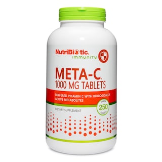 Foto 1 | Suplemento Nutribiotic Meta-c En Tabletas De 1000 Mg De Vitamina C 250 Unidades - Venta Internacional.