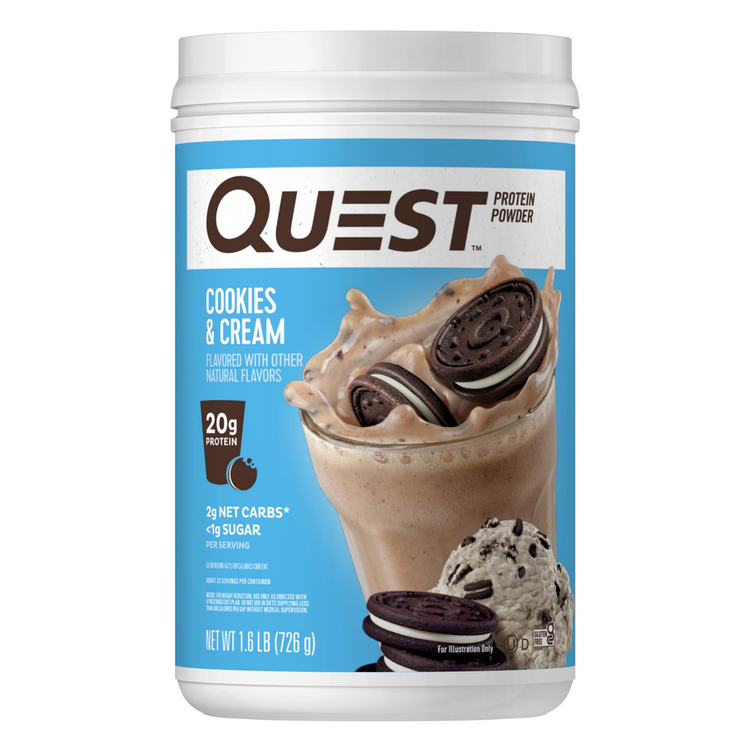 Foto 1 | Galletas Y Crema Protein Powder Quest Nutrition 900 G - Venta Internacional.