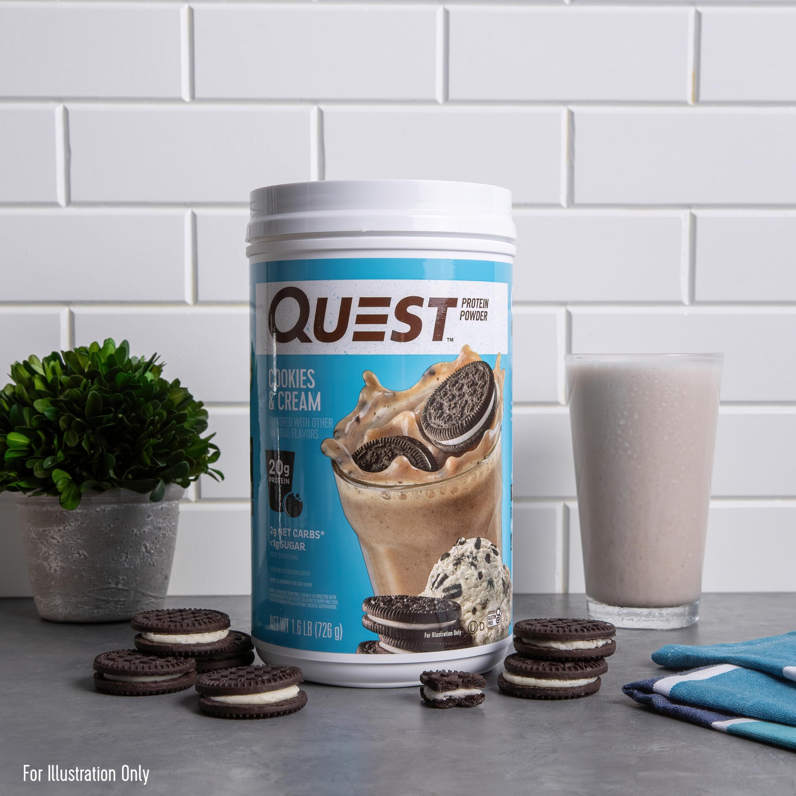 Foto 5 pulgar | Galletas Y Crema Protein Powder Quest Nutrition 900 G - Venta Internacional.