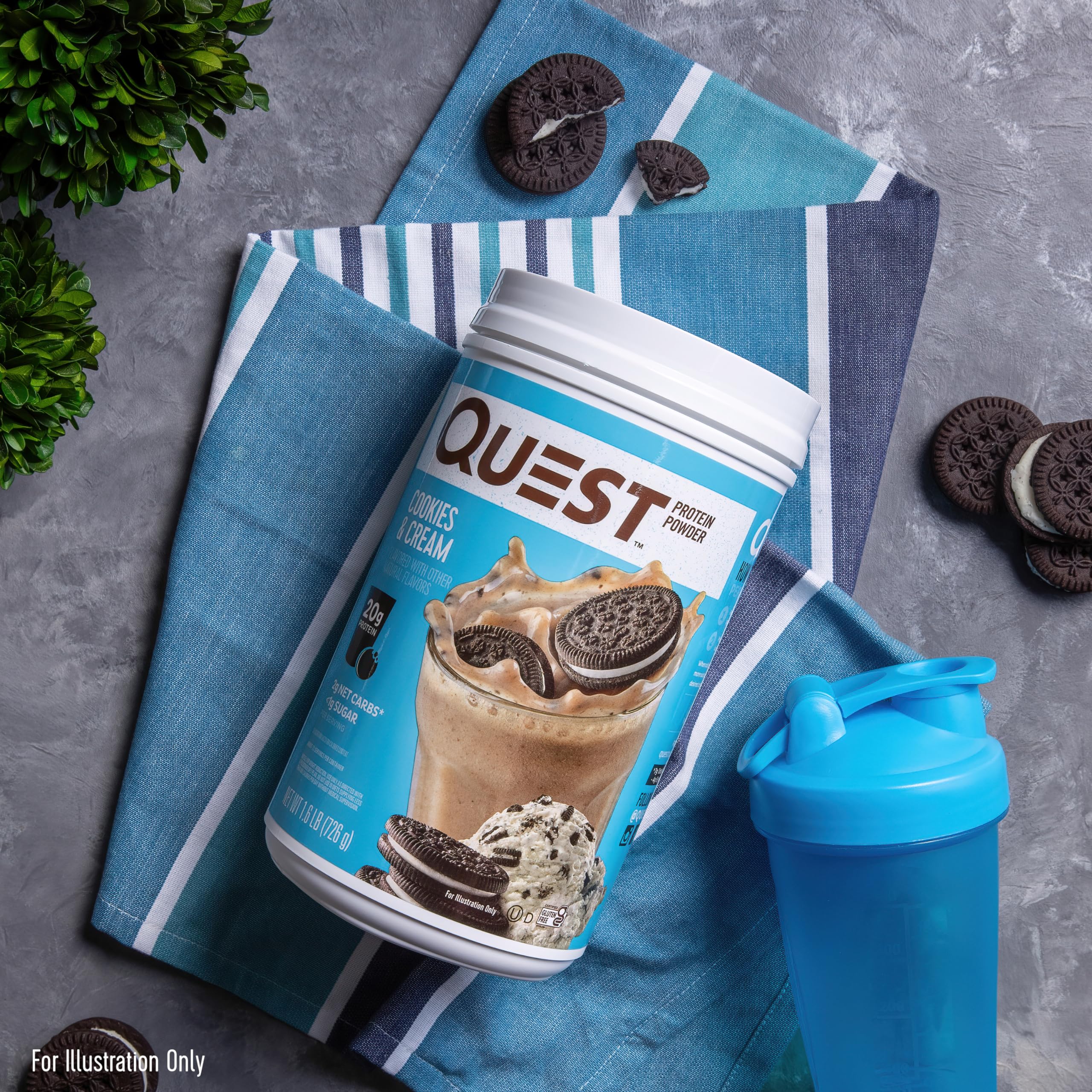 Foto 6 pulgar | Galletas Y Crema Protein Powder Quest Nutrition 900 G - Venta Internacional.