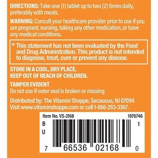 Foto 4 | Complementa The Vitamin Shoppe Con Vinagre De Sidra De Manzana 100 Tabletas - Venta Internacional.