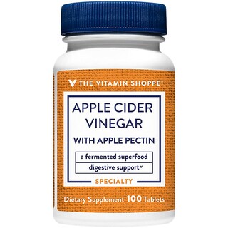 Foto 7 | Complementa The Vitamin Shoppe Con Vinagre De Sidra De Manzana 100 Tabletas - Venta Internacional.