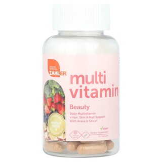 Foto 3 | Suplemento Zahler Multivitamin Beauty 60 Cápsulas - Venta Internacional.