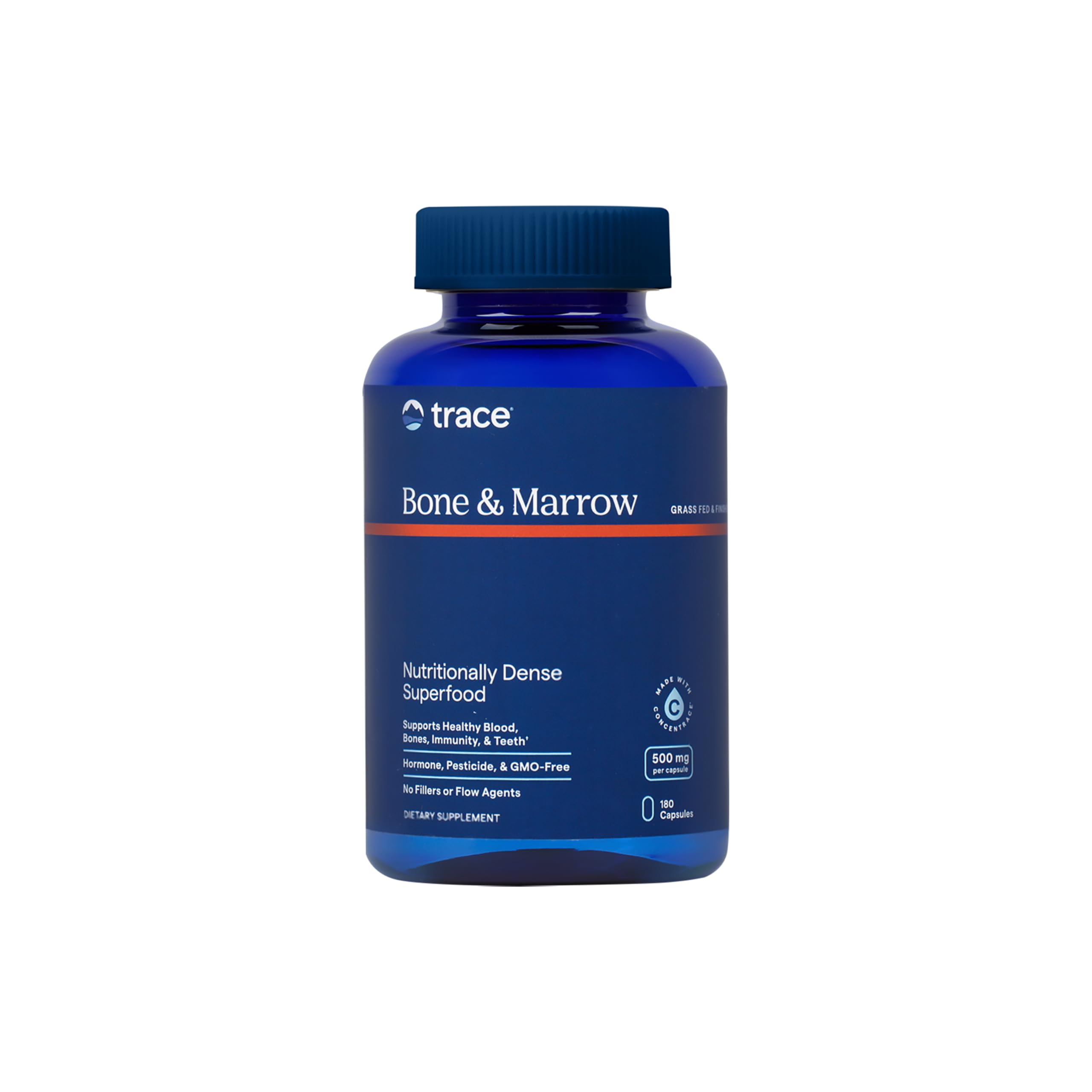 Foto 2 pulgar | Suplemento Trace Minerals Bone & Marrow 180 Cápsulas - Venta Internacional.