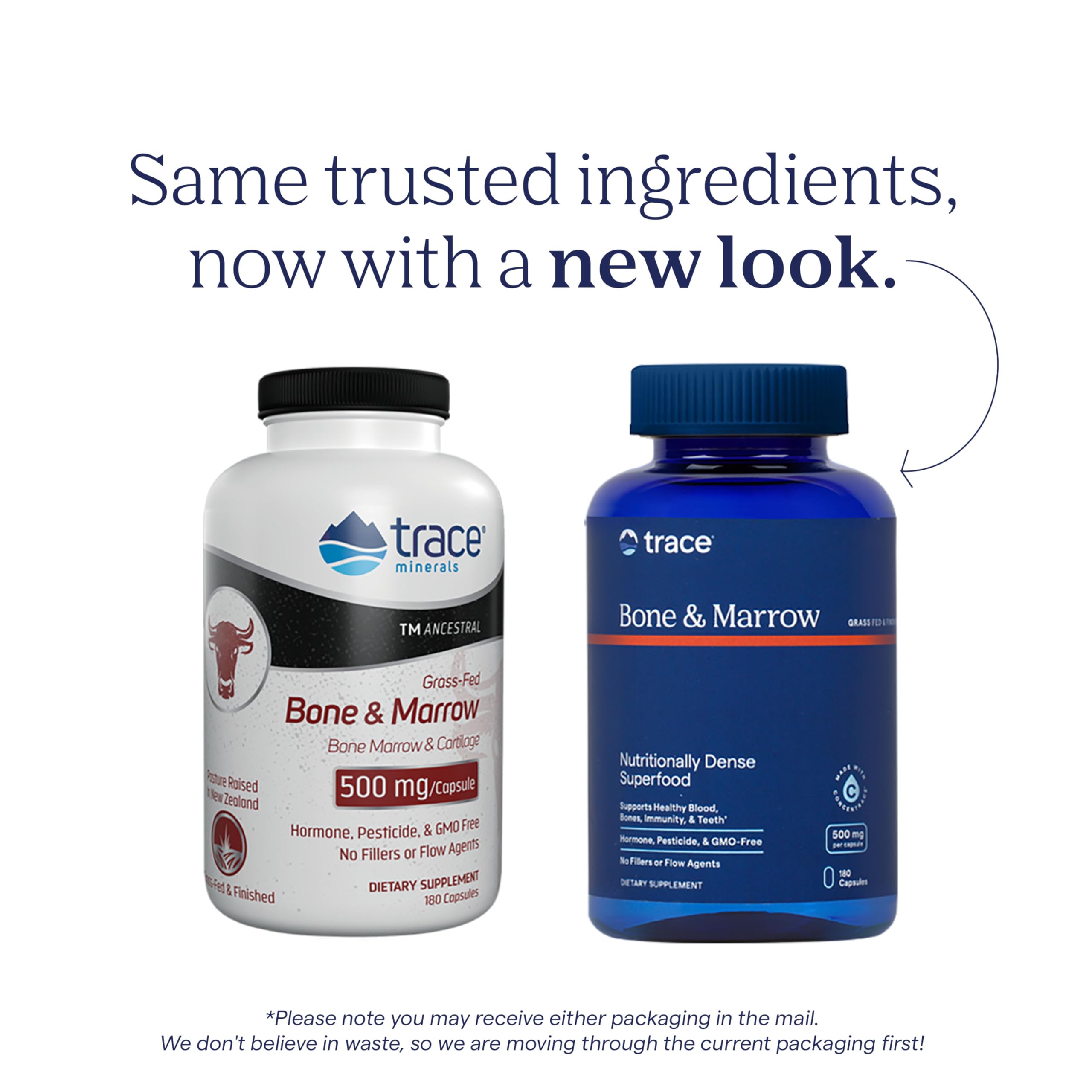 Foto 4 pulgar | Suplemento Trace Minerals Bone & Marrow 180 Cápsulas - Venta Internacional.
