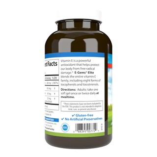 Foto 3 | Suplemento Alimenticio Carlson E-gems Elite Vitamina E 400 Ui 240 Cápsulas Blandas - Venta Internacional