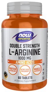 Foto 1 | Suplemento Now Foods L-arginina De Doble Concentración 1000 Mg 60 Comprimidos - Venta Internacional.