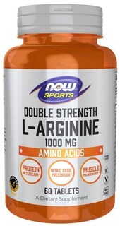 Foto 4 | Suplemento Now Foods L-arginina De Doble Concentración 1000 Mg 60 Comprimidos - Venta Internacional.