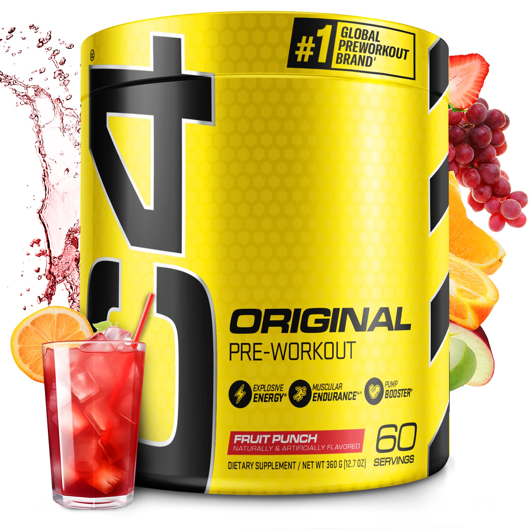 Foto 2 pulgar | Polvo Pre Workout Cellucor C4 Original Fruit Punch 60sv - Venta Internacional.