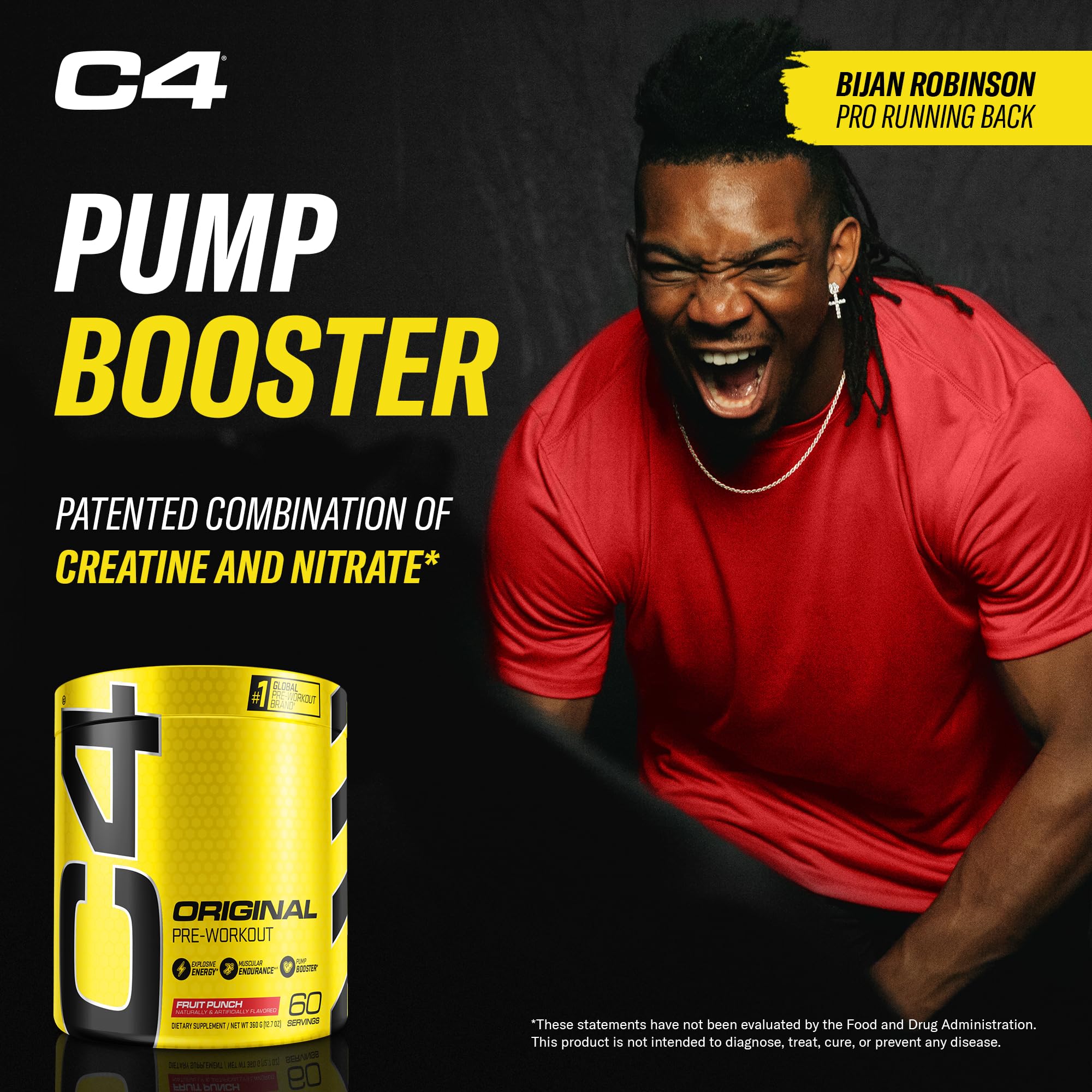 Foto 7 pulgar | Polvo Pre Workout Cellucor C4 Original Fruit Punch 60sv - Venta Internacional.