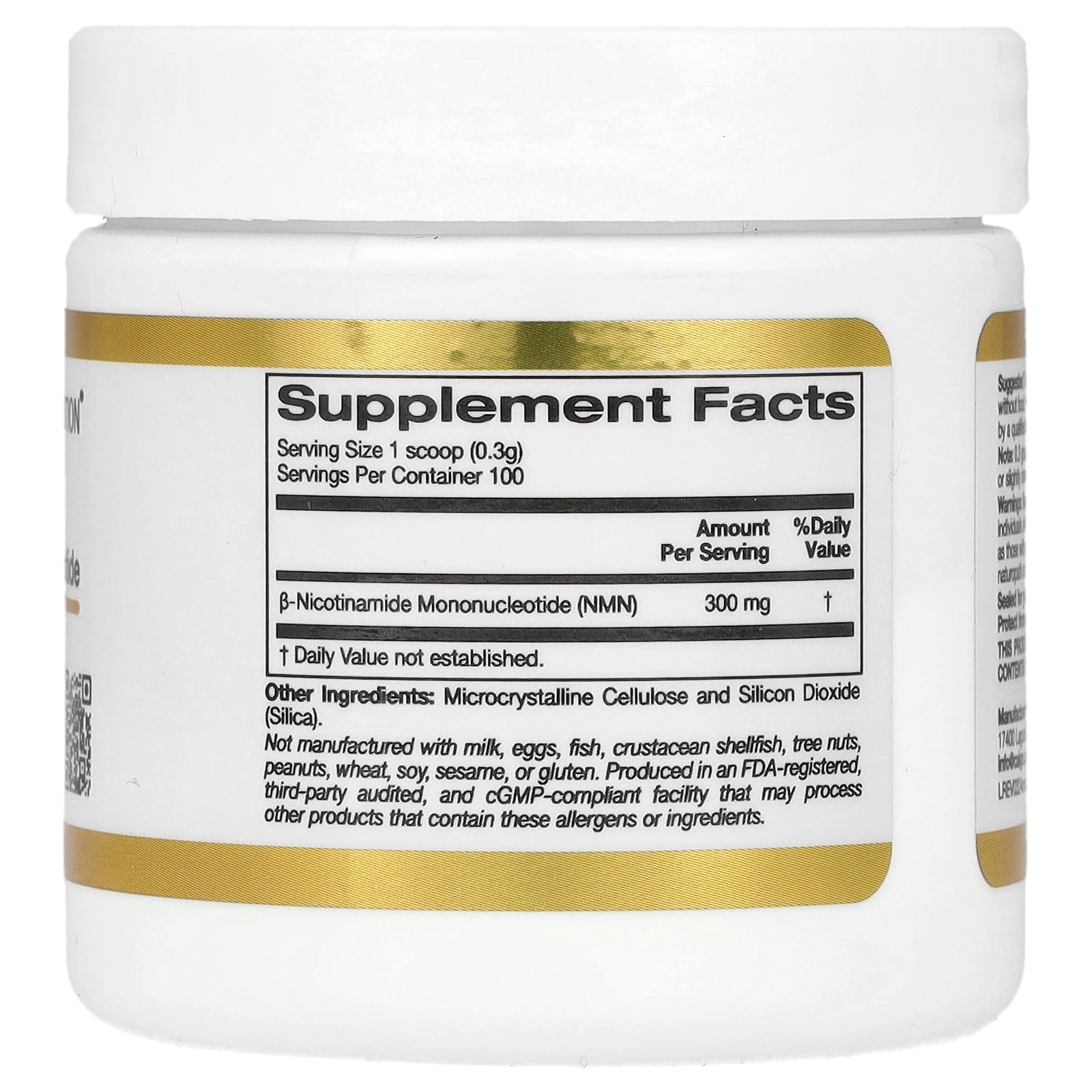 Foto 3 pulgar | Suplemento California Gold Nutrition Nmn En Polvo 30 G - Venta Internacional.